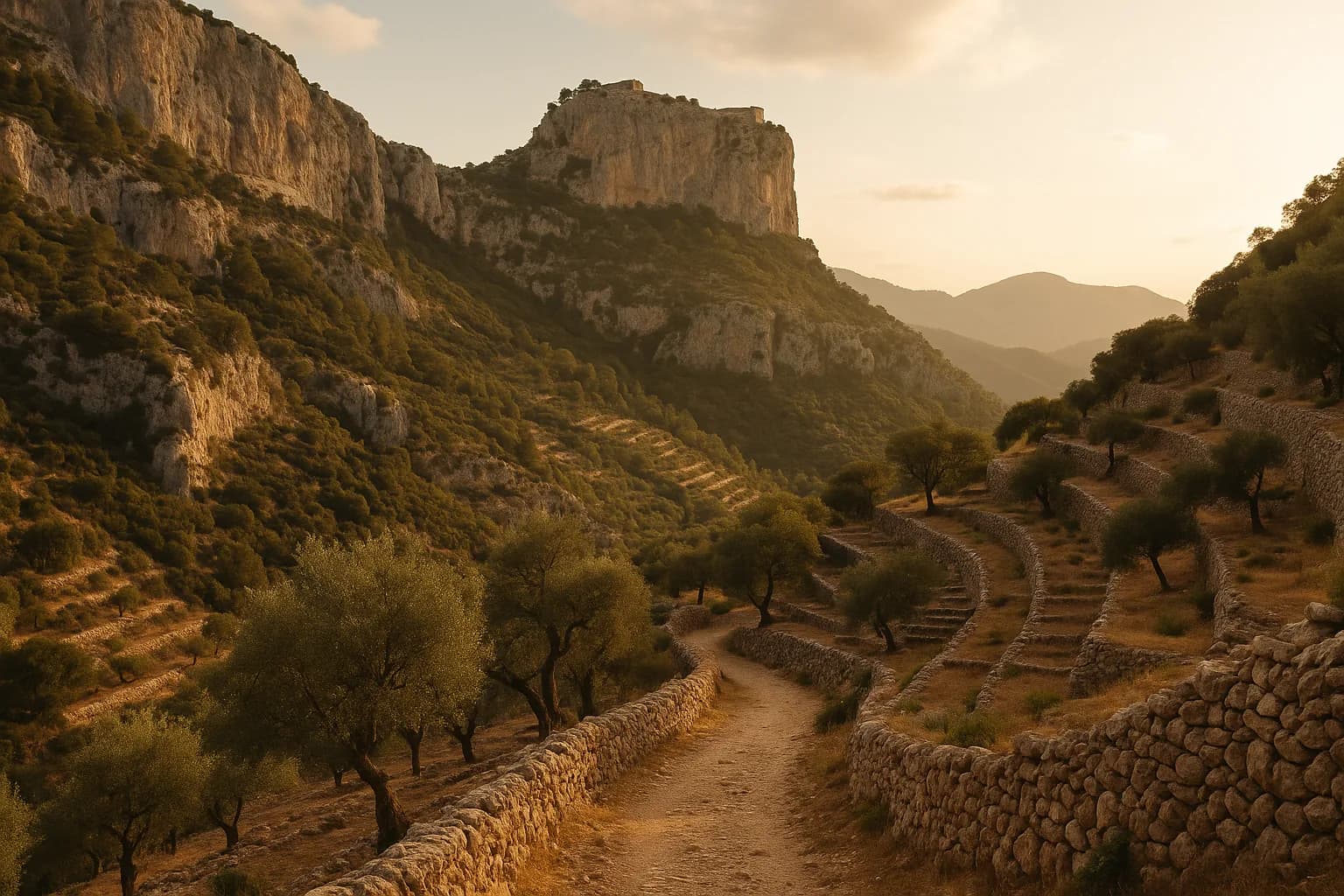 Castell d'Alaro, Mallorca TRAMUNTANA