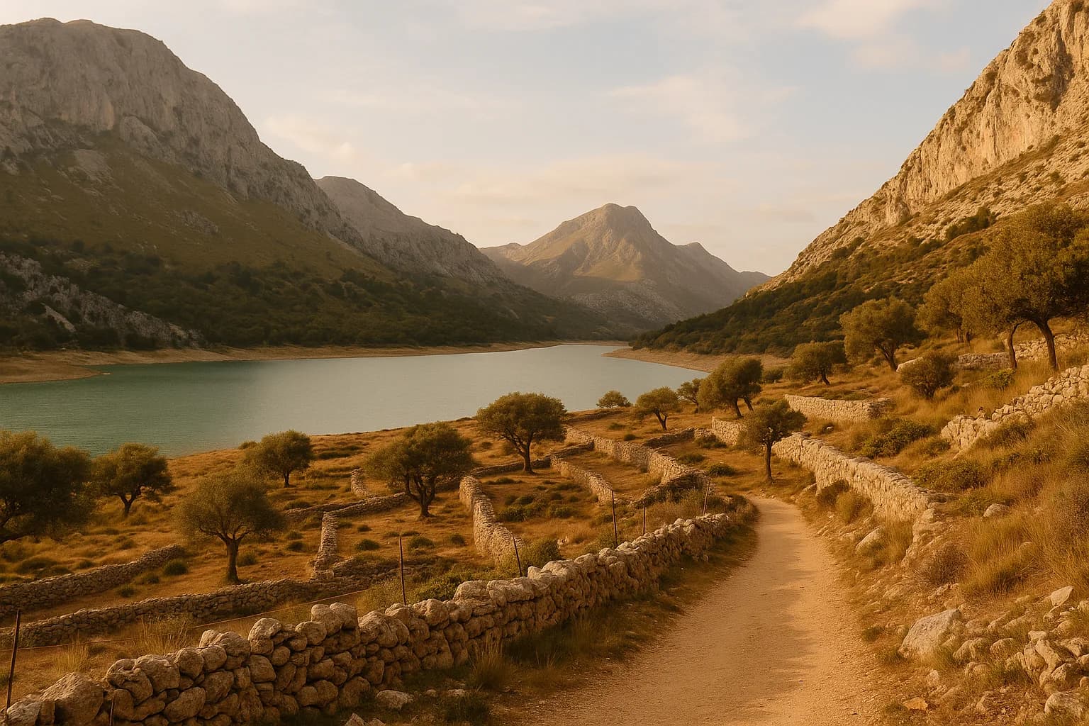 Hero image of Cúber Reservoir, Mallorca