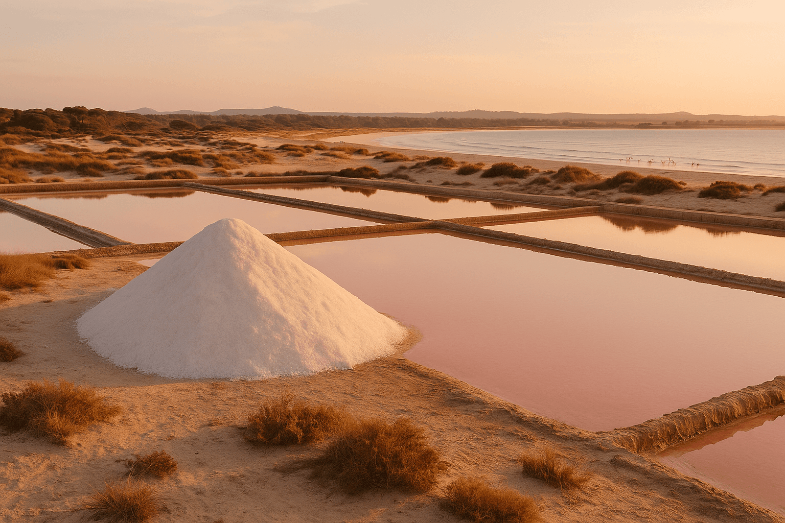 Salinas de Es Trenc (Flor de Sal) — Mallorca