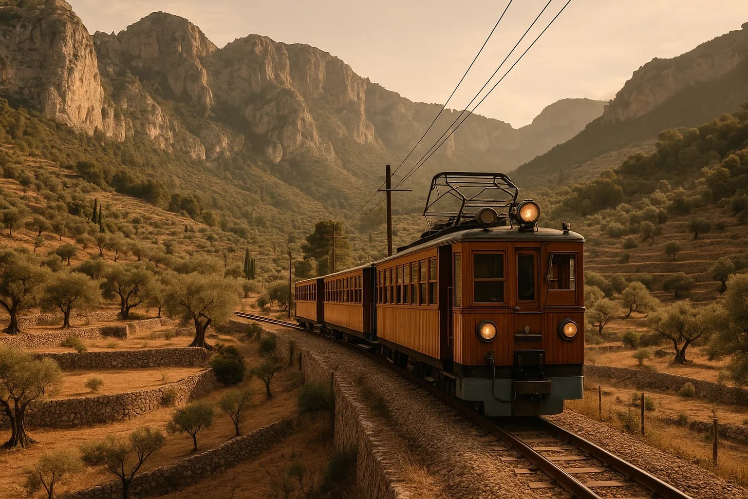 Tren de Sóller, Mallorca TRAMUNTANA
